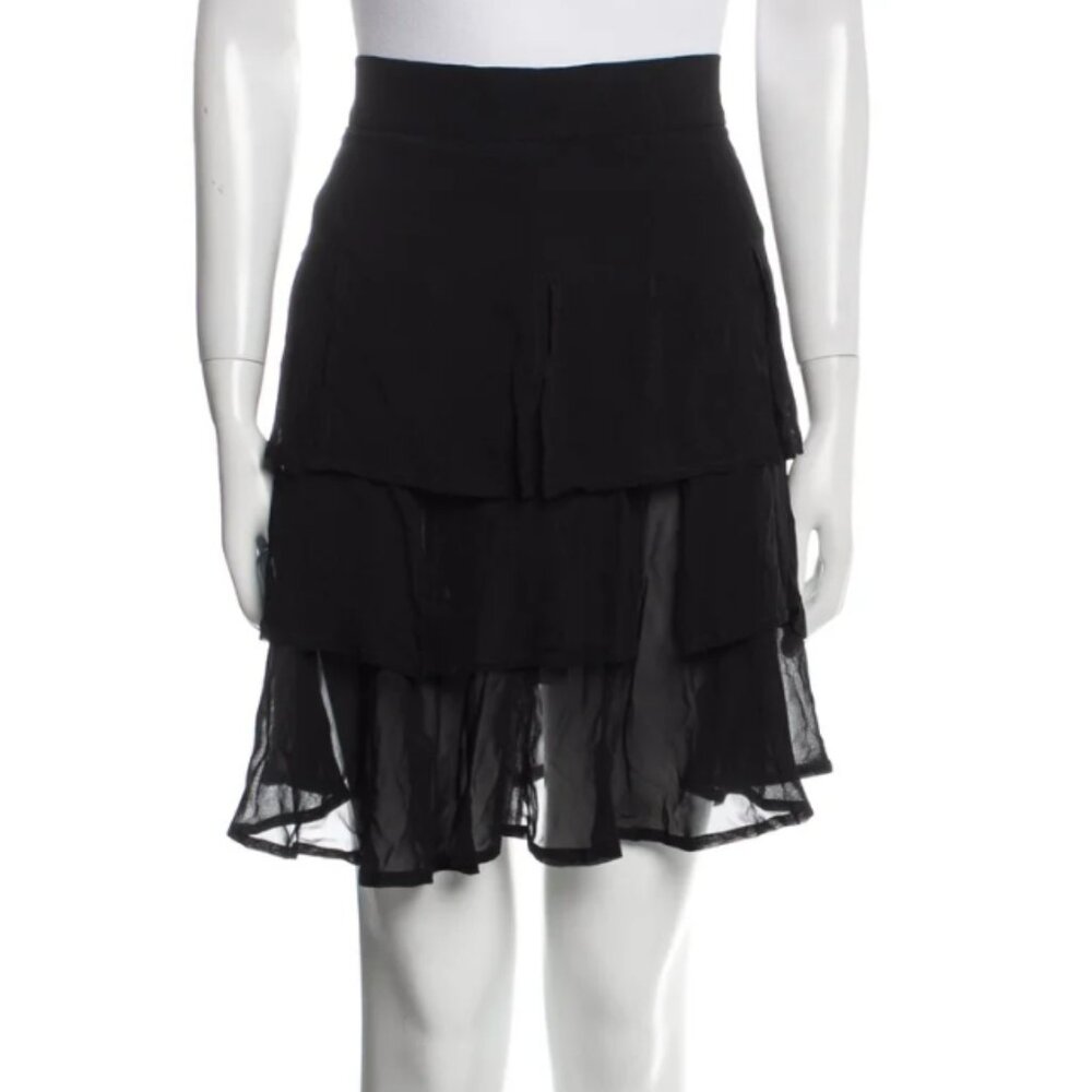 Moschino Black Tiered Skirt – Rare!